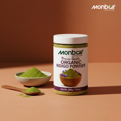 Premium Quality Organic Indigo Powder , 200 Grams