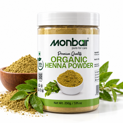 Premium Quality Organic Henna Powder (200 g)