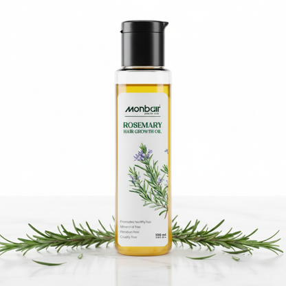 Rosemary Hair Growth Oil – Promotes Healthy Hair Growth | Anti-Inflammatory & Dandruff Control | Mineral Oil-Free, Paraben-Free, Cruelty-Free – 100ml